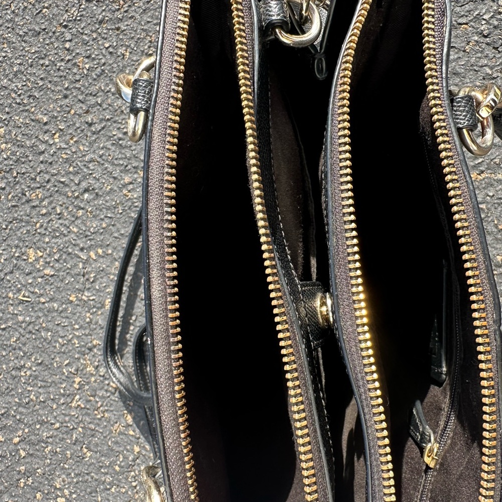 Coach Black Leather Crossbody Bag - Picture 3 of 7